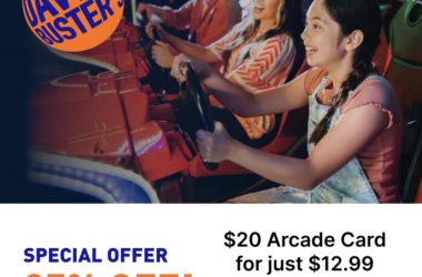 Get a $20 Dave & Buster’s Arcade Card for Just $12.99!